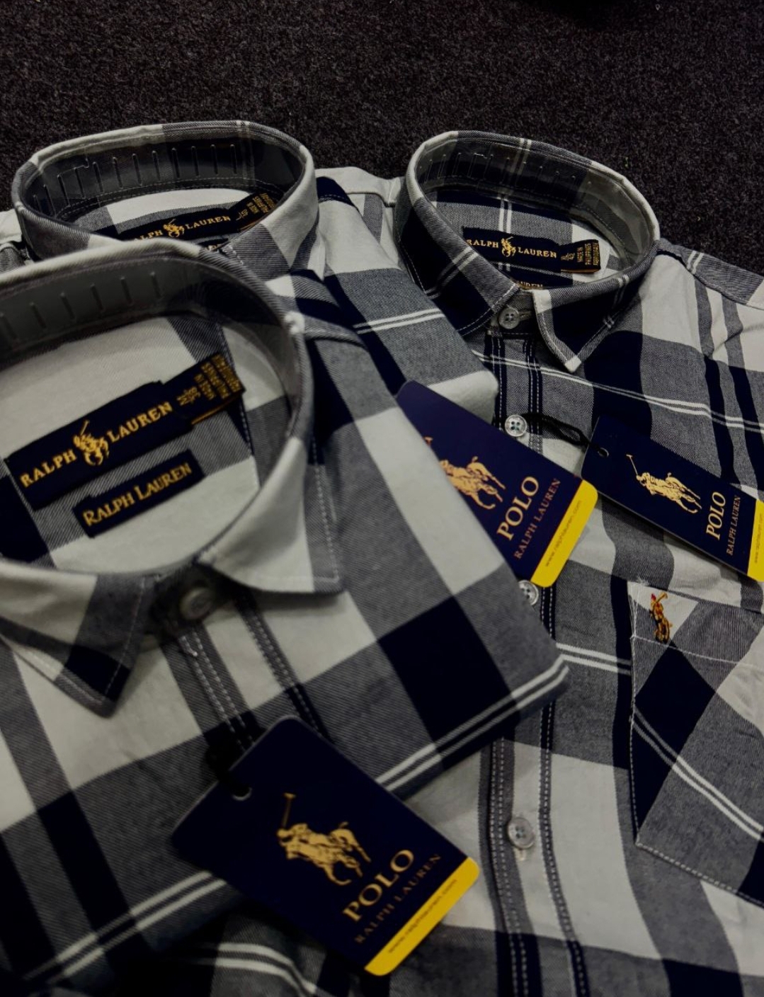 Black & Cream Checks Shirt        