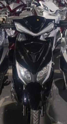 Electric scooty Black Color        